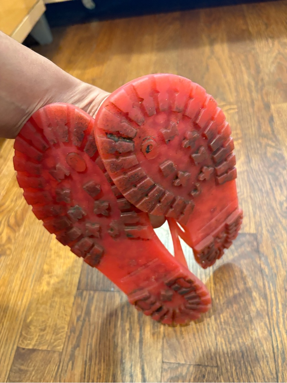 Marc Jacobs Red Jelly Bow Thong Sandals - Picture 5 of 7